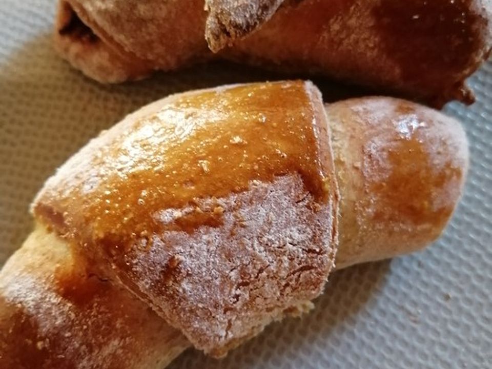 Schokohörnchen mit Banane, Datteln und Joghurt von tinchen1903| Chefkoch