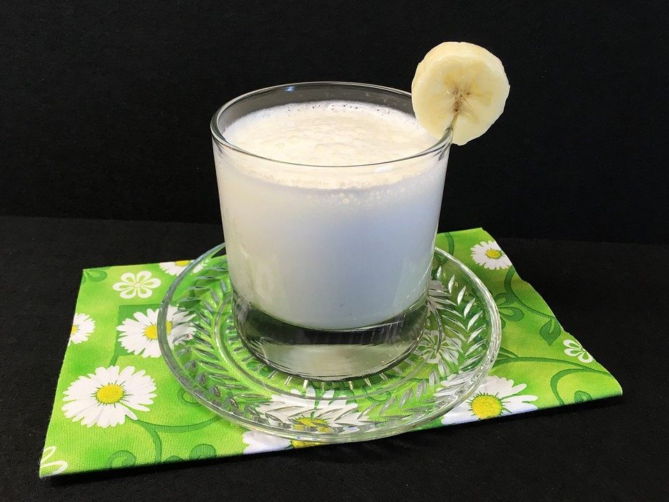 Bananen-Milchshake mit Quark und Zitrone von Cathy111| Chefkoch