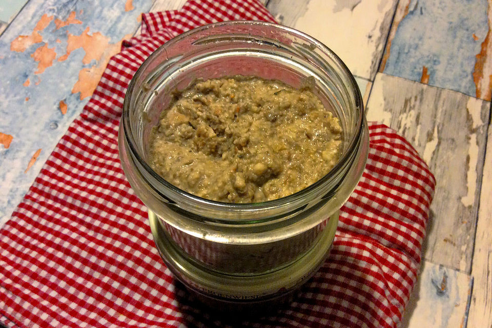 Rauchige vegane Linsen-Pâté