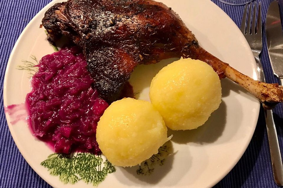 Gänsebraten