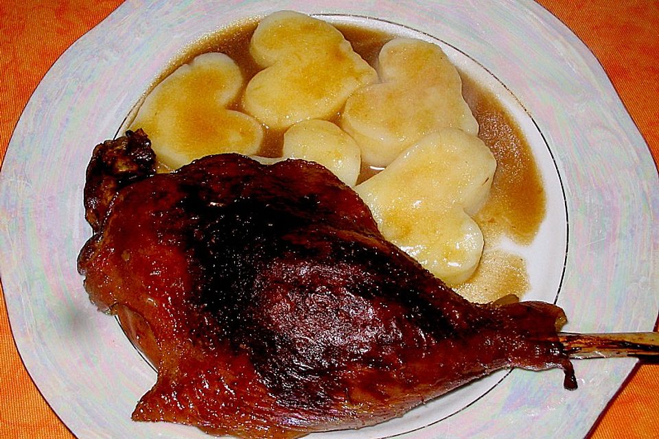 Gänsebraten