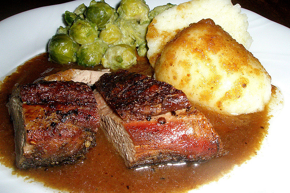 Gänsebraten