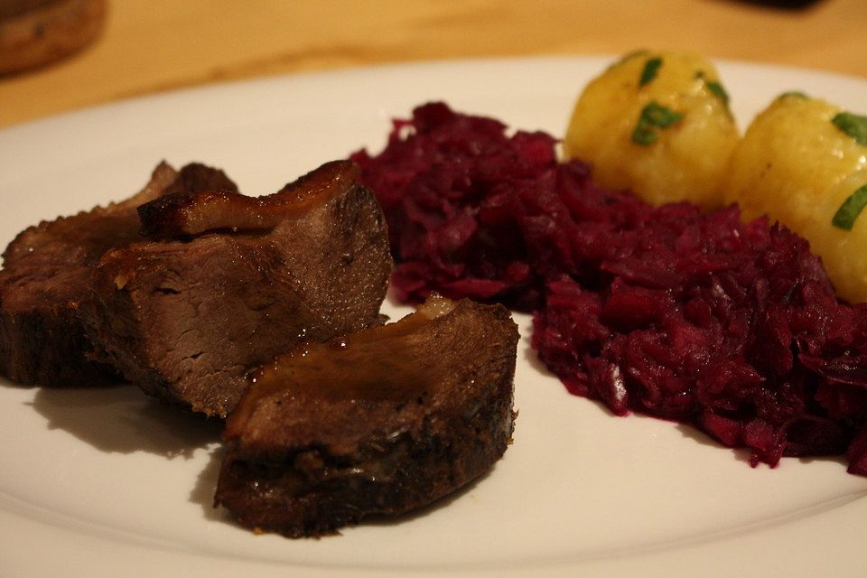 Gänsebraten