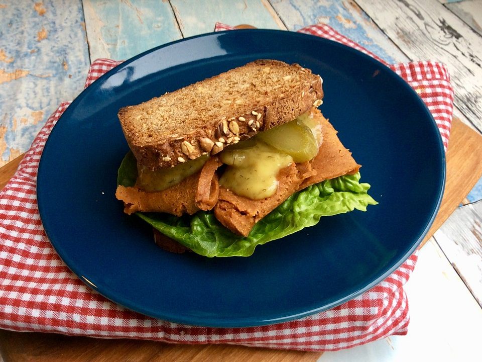 Veganes Pastrami Sandwich von energybird Chefkoch