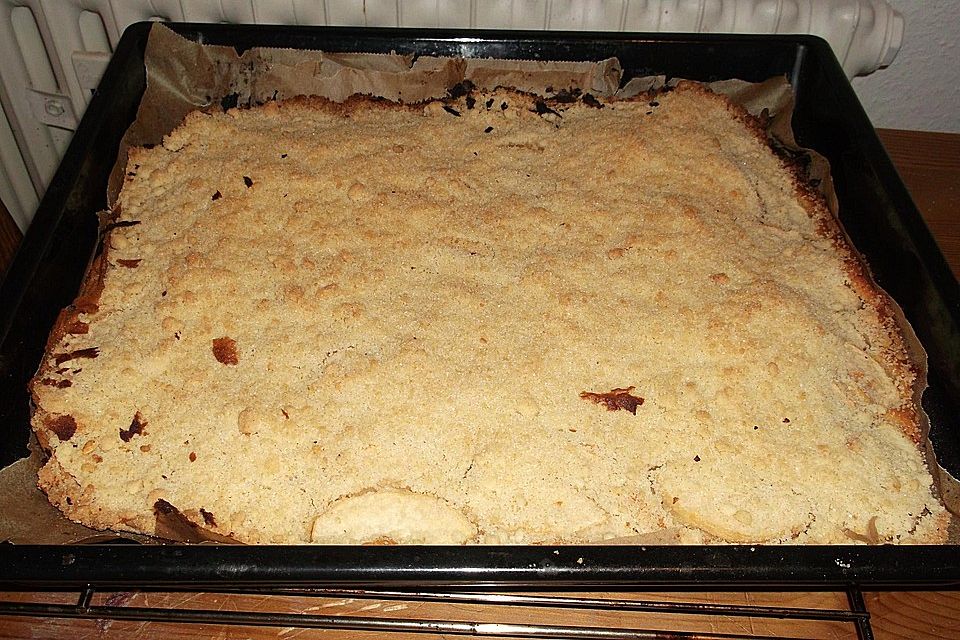 Streusel - Apfel - Blechkuchen wie bei Oma