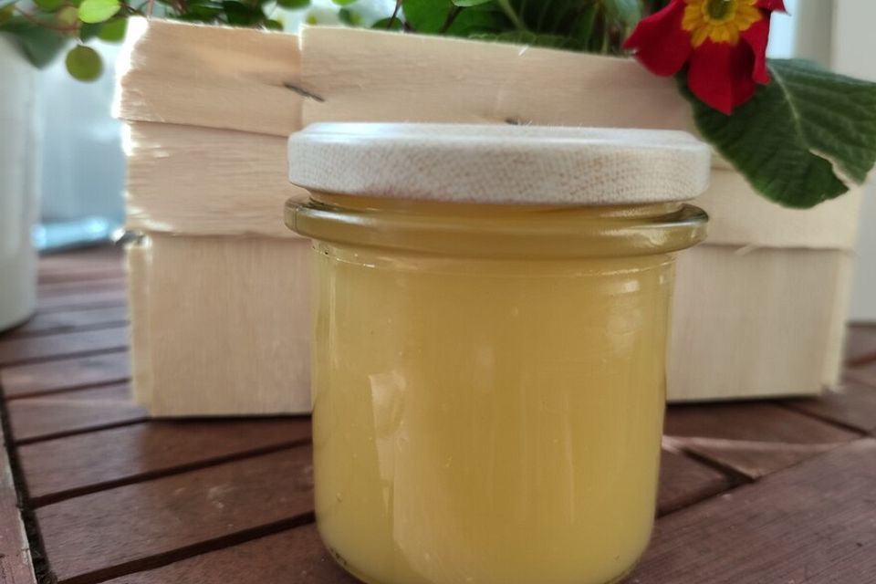 Lemon Curd ohne Ei