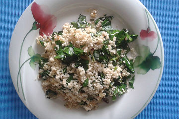 Hirse Mit Kohlrabiblattern Und Kurbiskernen Von Simplyplantmeals Chefkoch
