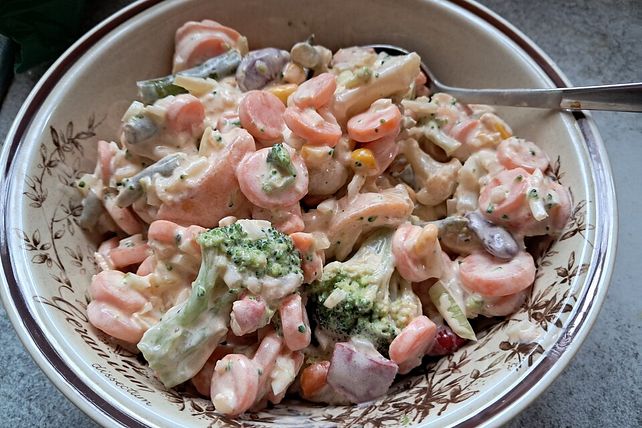 Schneller Gemüsesalat für zwei Personen von Barbara111| Chefkoch