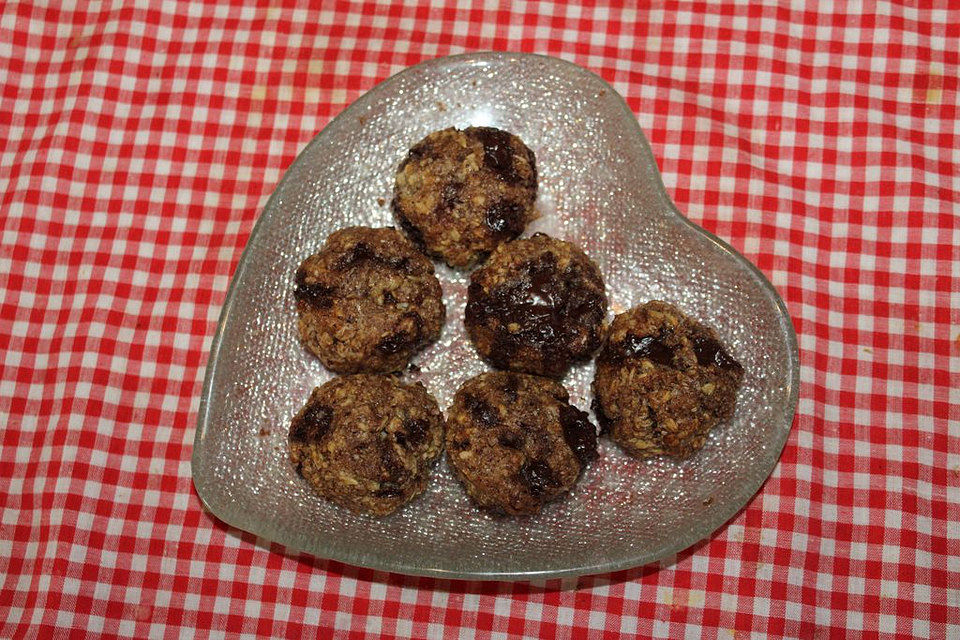 Vegane Schokosplitter-Nuss-Cookies