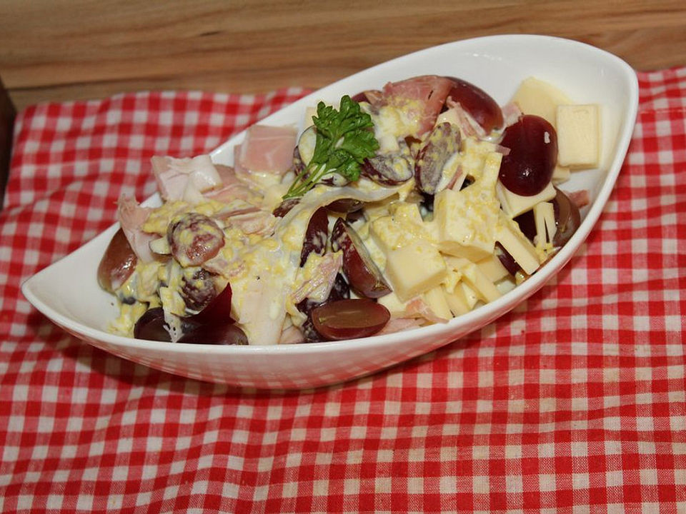 Käse-Weintrauben-Salat von Apfelstrudel275| Chefkoch