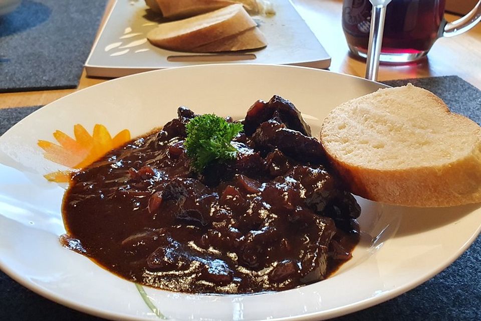 Balsamico-Rindsragout