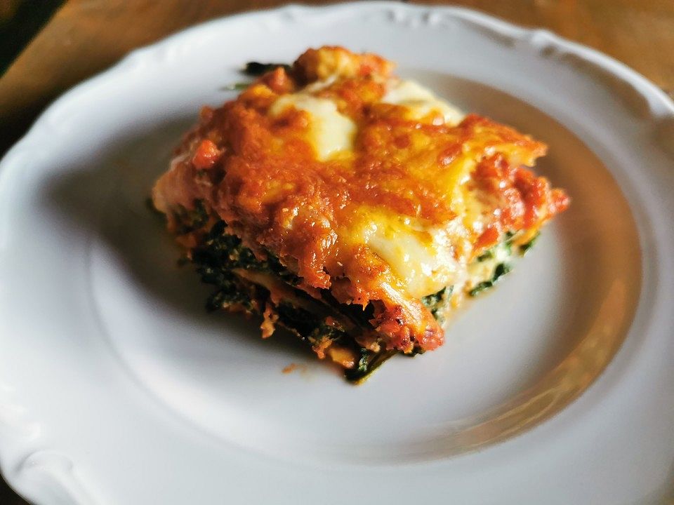 Veggie Spinat-Lasagne von Blind3d| Chefkoch