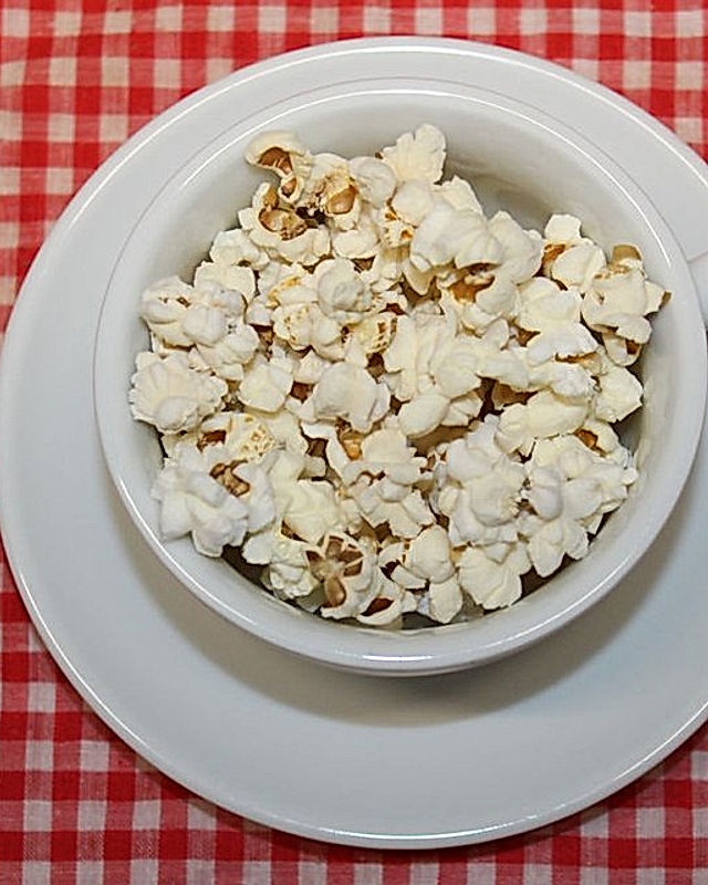 Süßes Popcorn aus der Mikrowelle