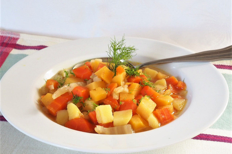 Basische Gemüsesuppe