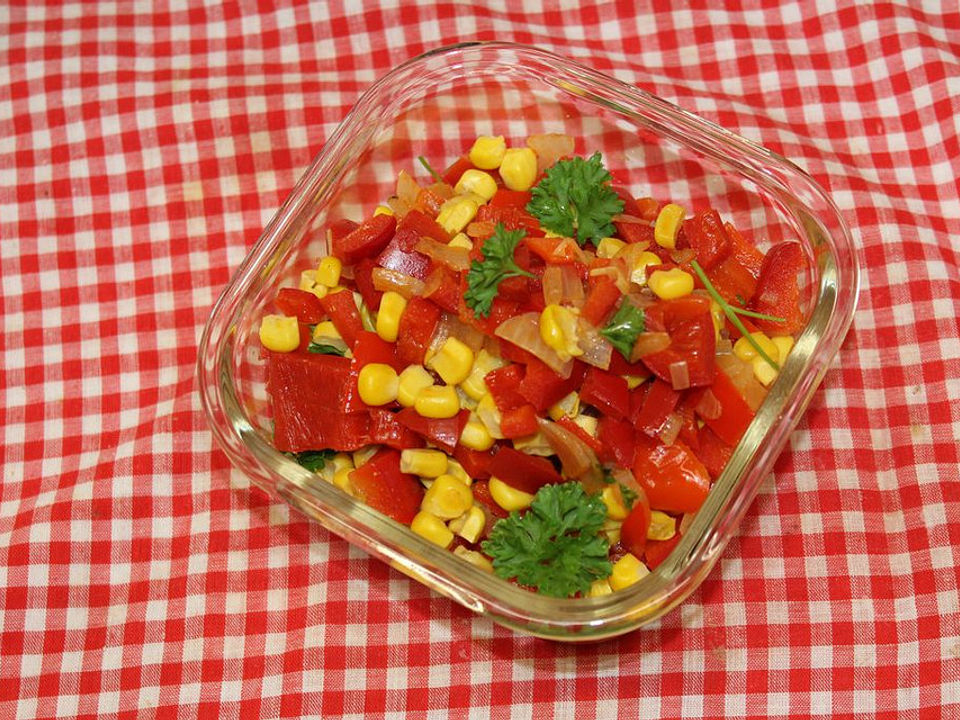 Paprika-Mais-Gemüse von stefanie-hew | Chefkoch