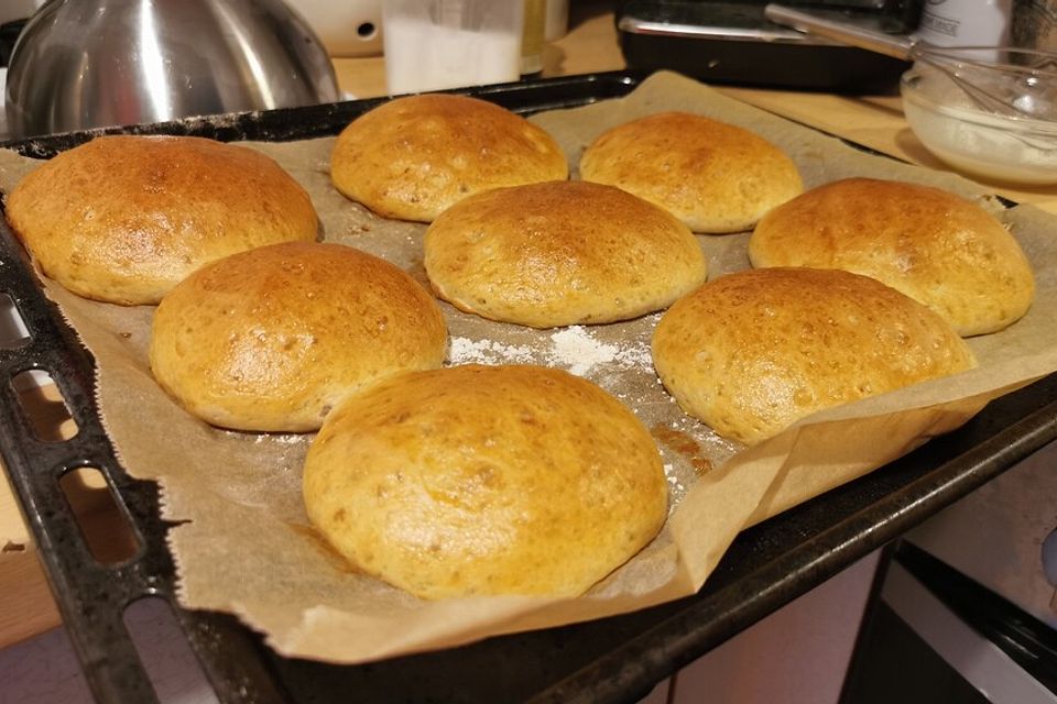 Dinkel-Burgerbrötchen