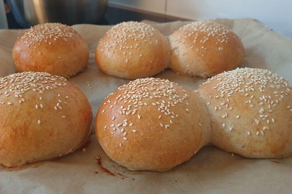 Dinkel-Burgerbrötchen