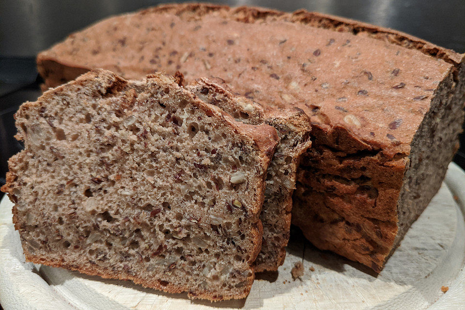 Ingos schnelles Dinkel-Roggen-Brot