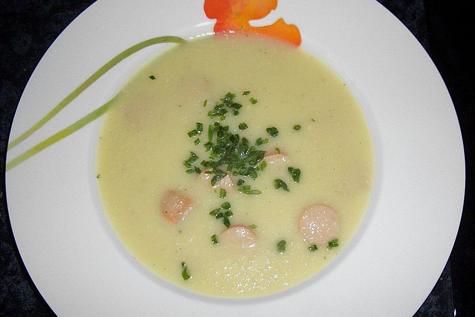 Kohlrabi - Kartoffel - Creme - Suppe