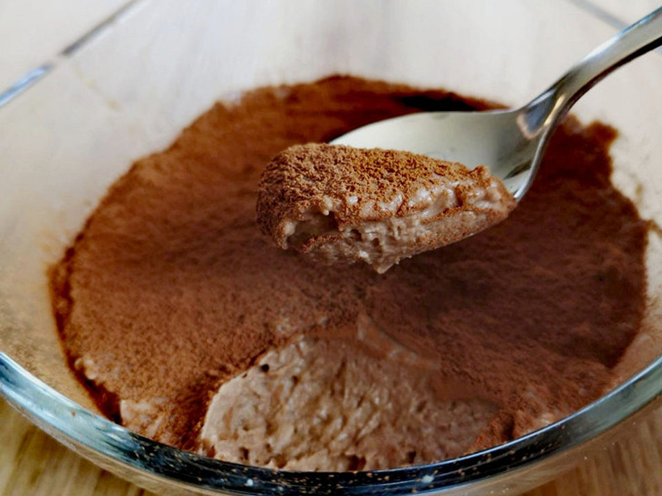 Vegane Mousse Au Chocolat Aus Wei En Bohnen Von Vlausch Chefkoch