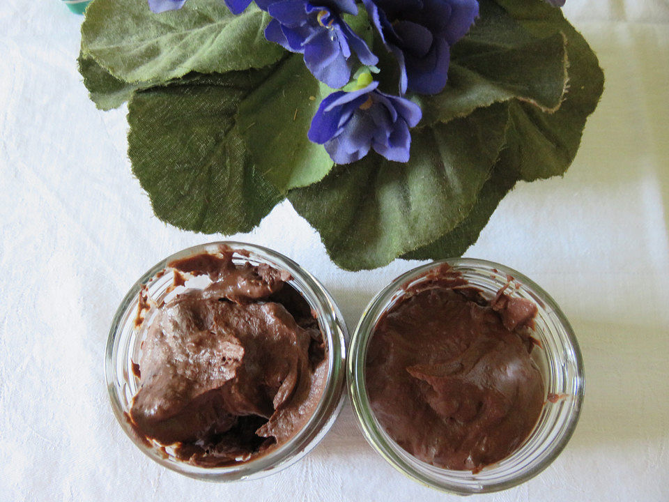 Vegane Mousse Au Chocolat Aus Wei En Bohnen Von Vlausch Chefkoch