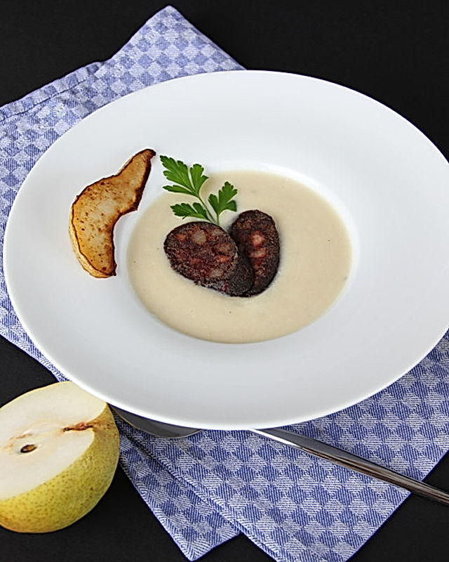 Sellerie-Birnen-Suppe