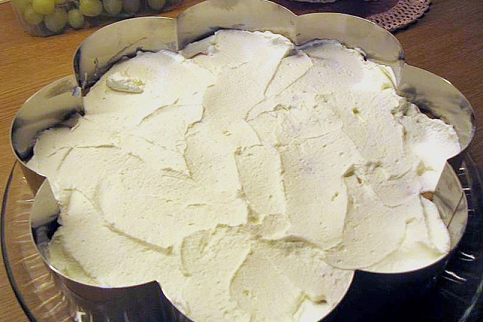 Pfirsich - Melba - Torte