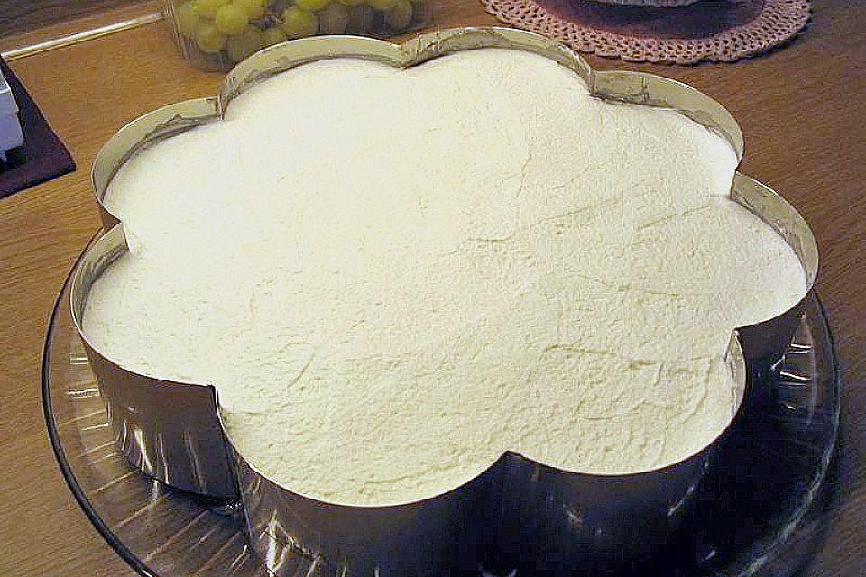 Pfirsich - Melba - Torte