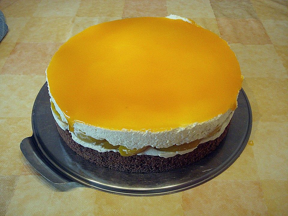 Pfirsich - Melba - Torte| Chefkoch