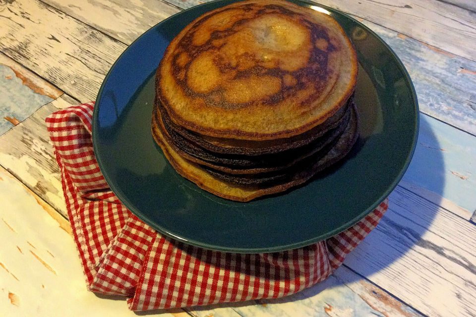 Vegane Bananen-Pancakes