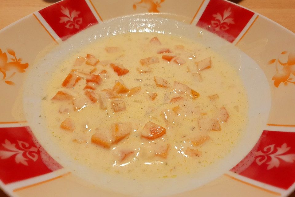 Karotten-Süßkartoffelsuppe