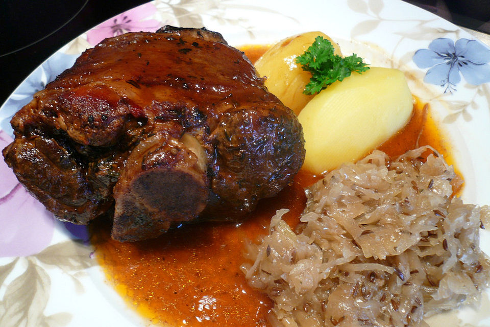 Alberto's italienische Schweinshaxe (Stinco)