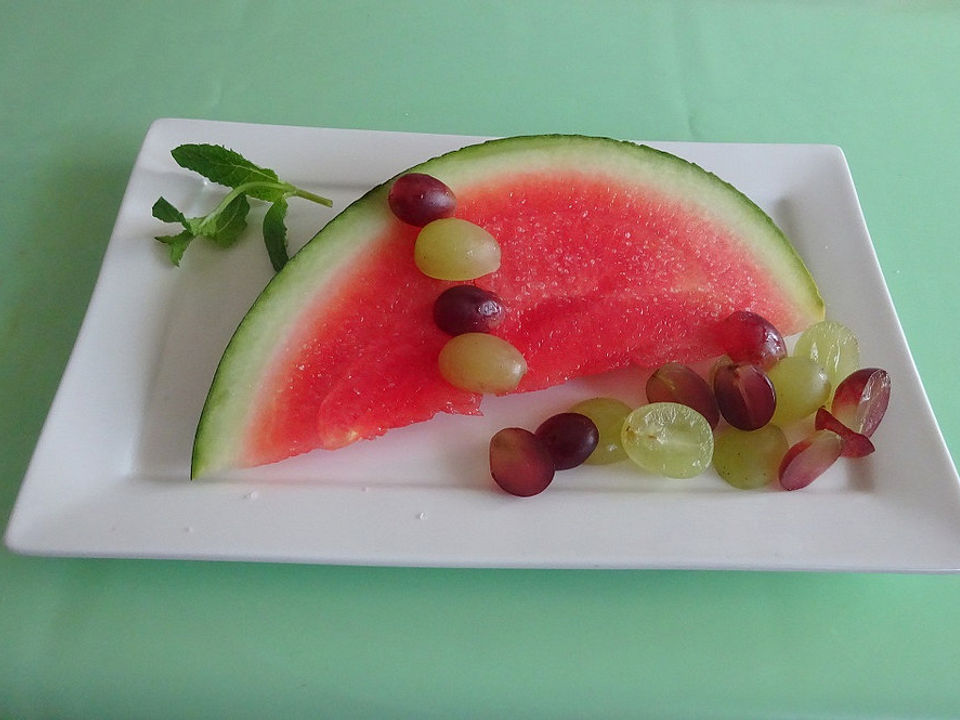 Wassermelone mit Salz von Zugolu| Chefkoch
