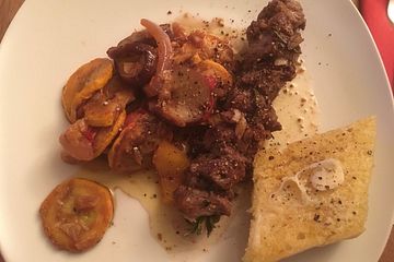 Gegrillte Lammspiesse Mit Rosmarinzweigen Von Ruhrpotthome Chefkoch 