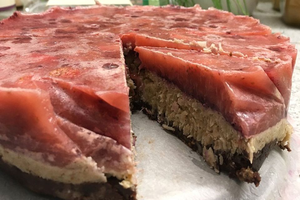 Raw Cake - Veganer Rohkost Kuchen