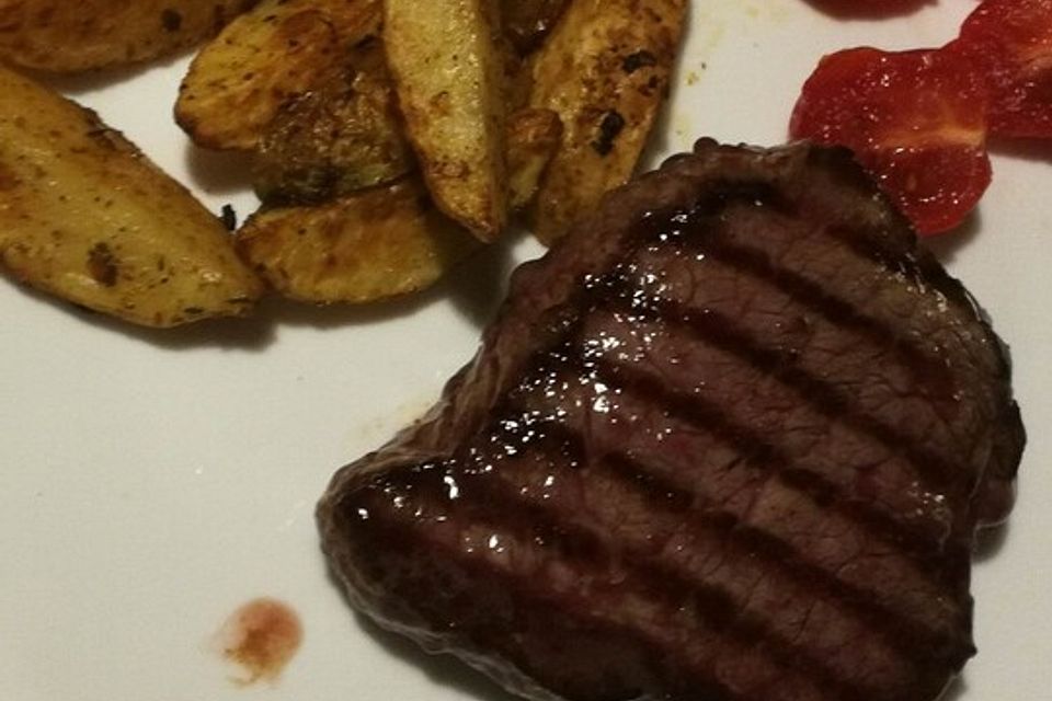 Hüftsteak medium