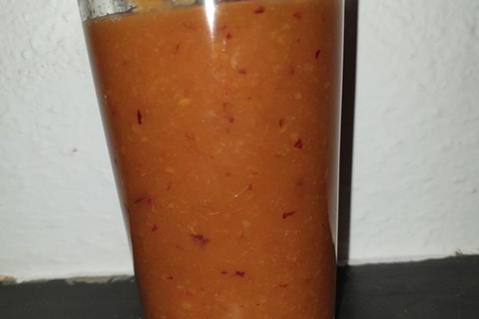 Nektarinen-Apfel-Möhren-Smoothie