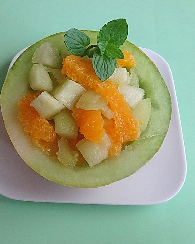 Cantaloupe-Melone nach Art von Nance O'Neil