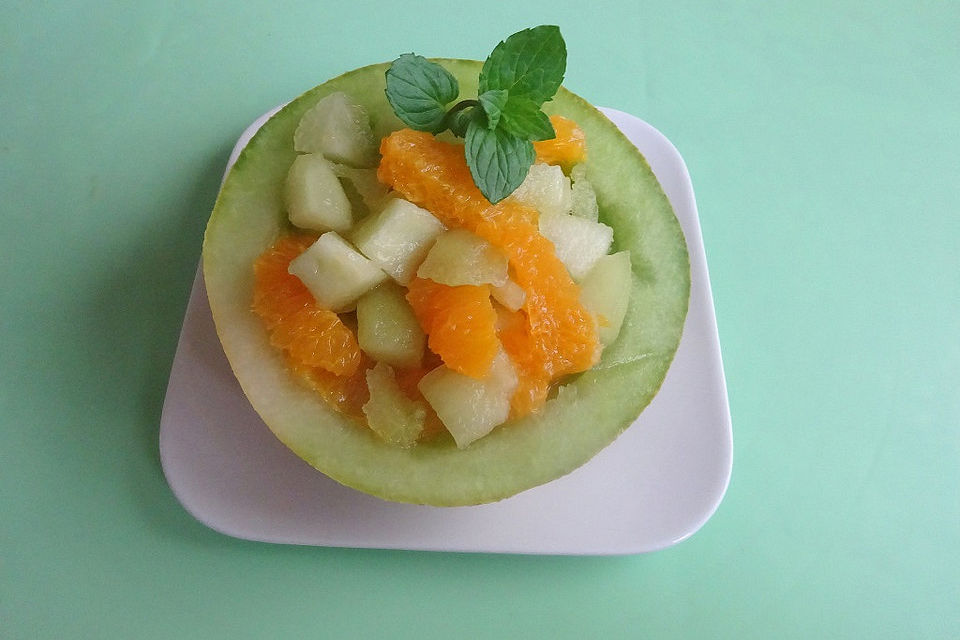 Cantaloupe-Melone nach Art von Nance O'Neil