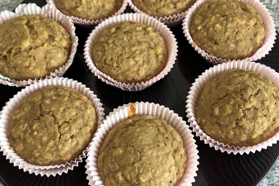 Vegane Bananenmuffins