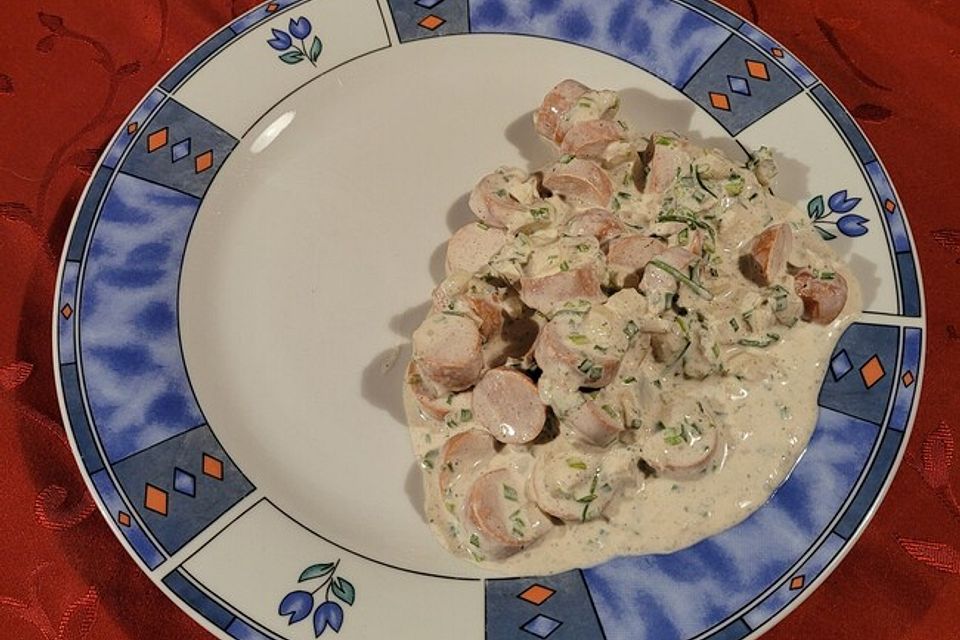 Wiener Würstchen Salat