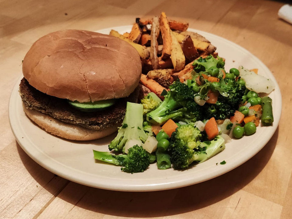 Vegane Patties für "Fisch"burger von vegankai Chefkoch