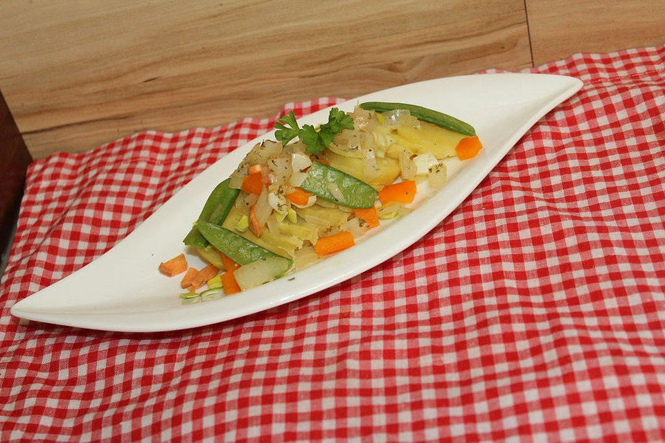 Kartoffelsalat asiatische Art à la Gabi