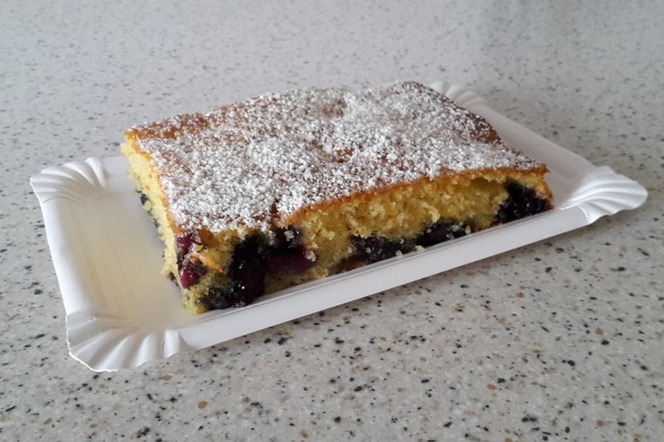 Heidelbeer - Blechkuchen