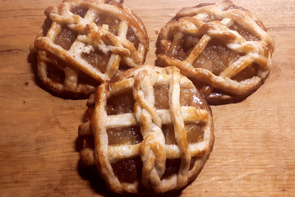 Apple Pie Cookies mit Karamell