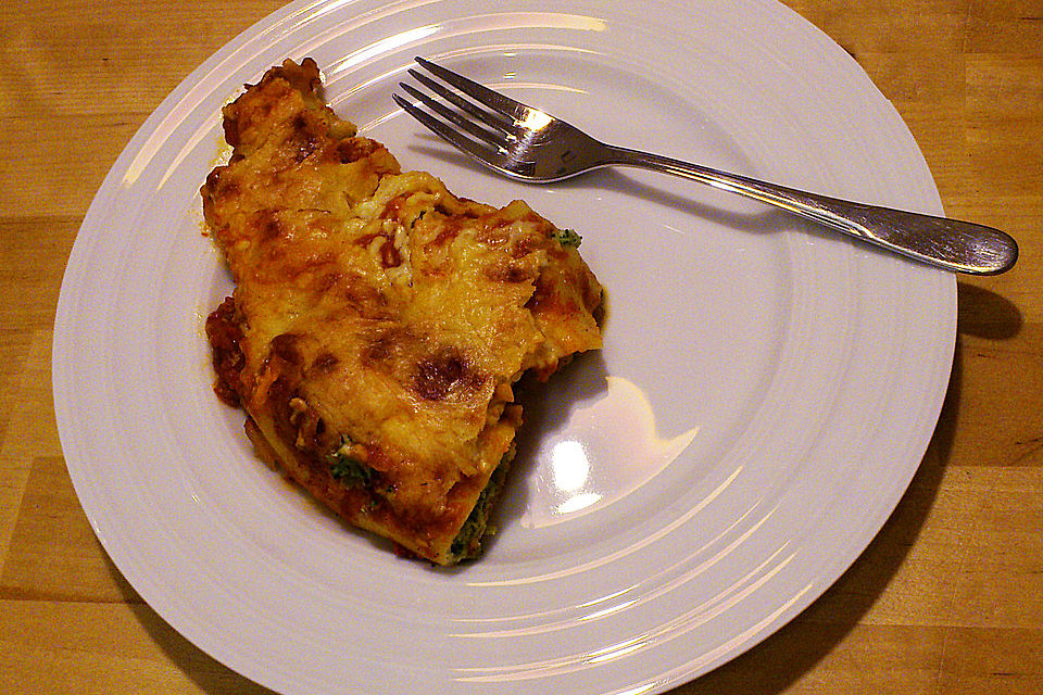 Brokkoli - Käse - Cannelloni