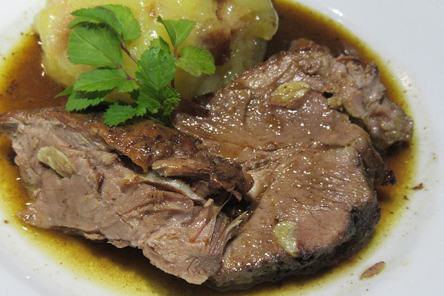 Lammkeule mit Knoblauch von Barbabietola| Chefkoch