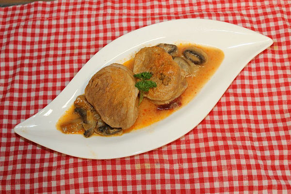 Schweinefilet mit einer Sahne-Pilzsauce von somedays_dreamer | Chefkoch