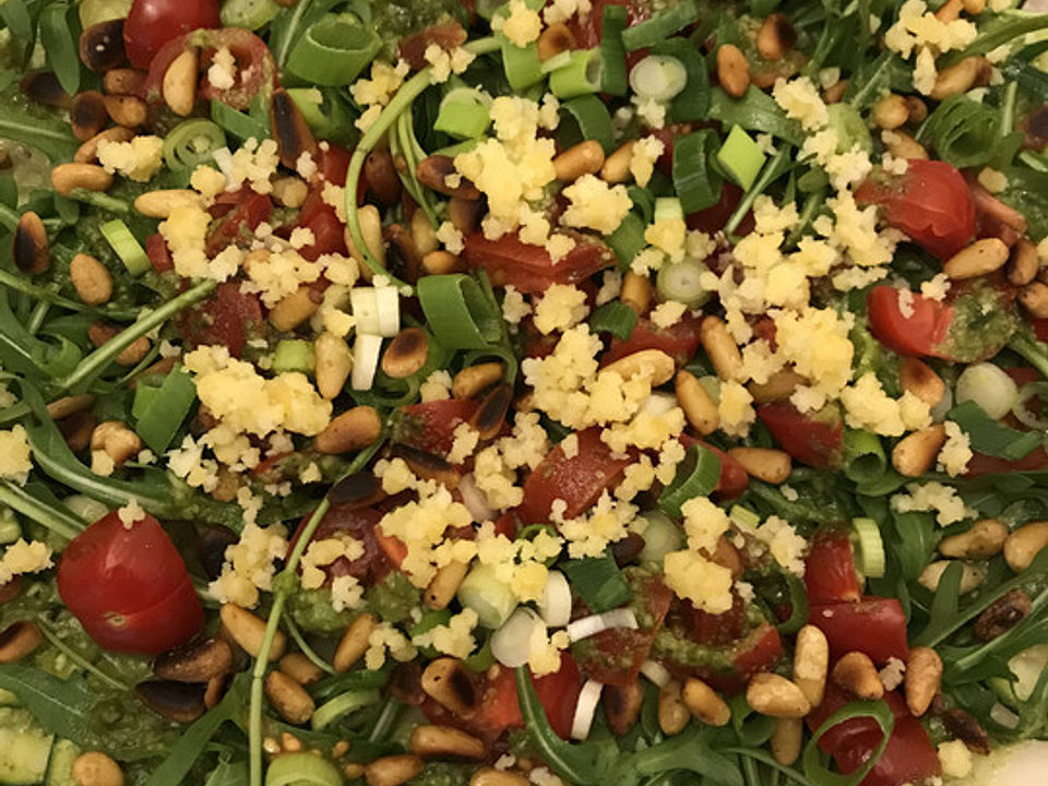 Zucchini-Carpaccio à la Caprese von Leggga| Chefkoch Zucchini-Carpaccio à la Caprese von Leggga| Chefkoch