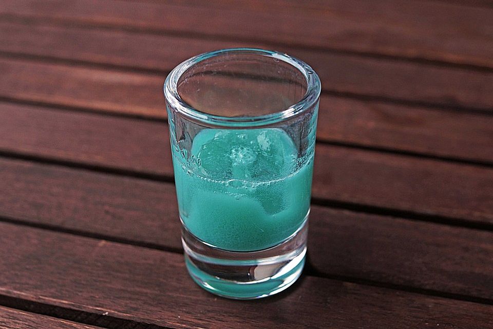 Blue Lagoon Shot